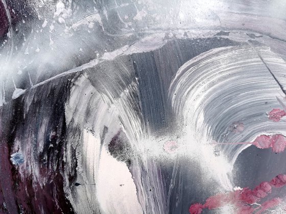 Large Unique Abstract Painting Chopin Music By Kloska