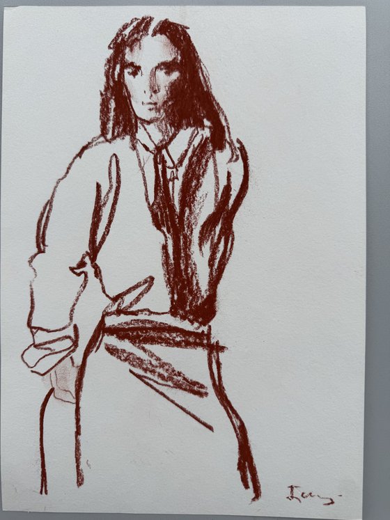 Set of Three Original Sketches