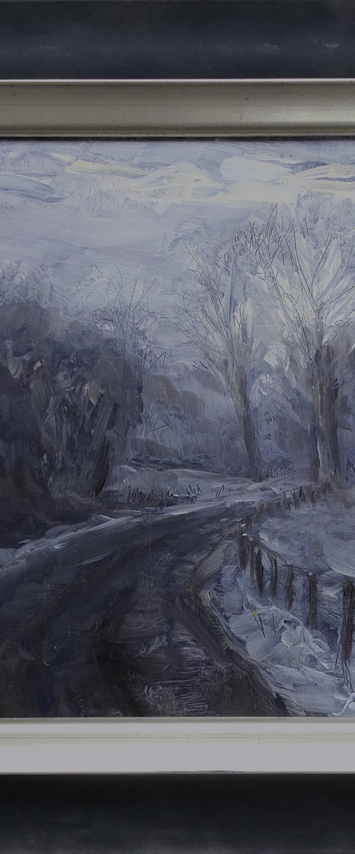 Winterroad by Jacqualine Zonneveld