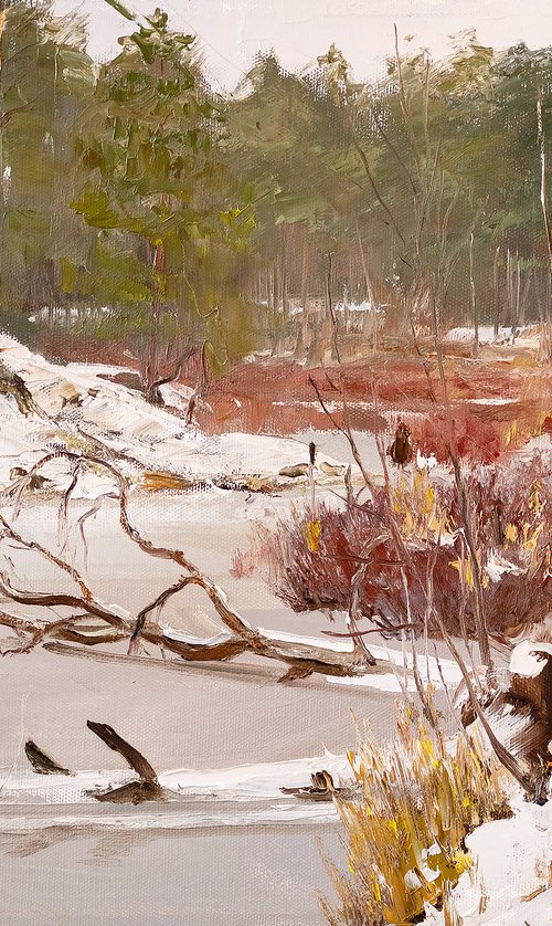 Winter Landscape by Sergej Seregin