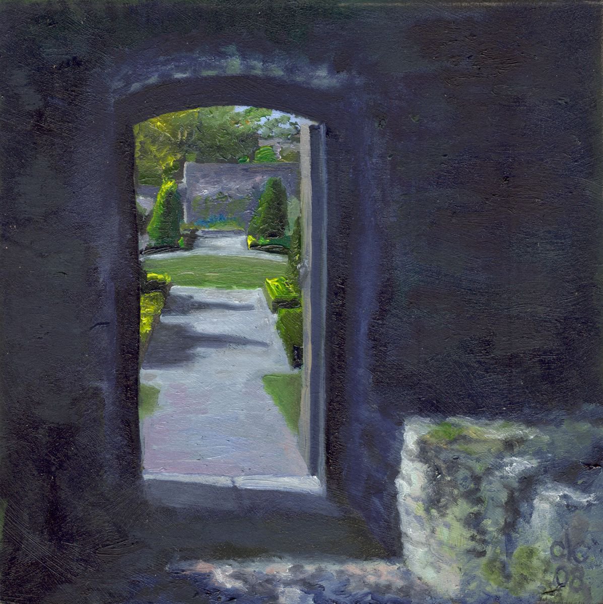 Aberglasney Arches 2 by Carole King
