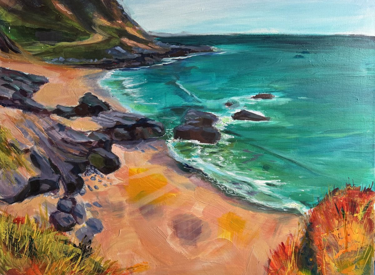 Sea And Air By Ayse Mcgowan, 24 X 18, Artwork For Sale On Artfinder