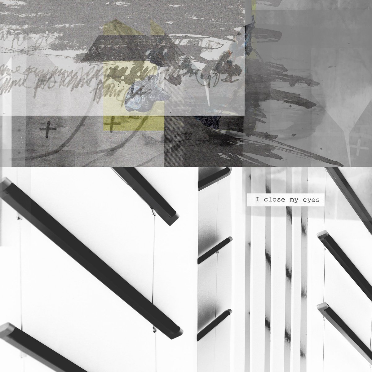 Abstract Limited Edition Print By The Most Active, 17 X 17", Struggling To Stay Awake 19 Part 2, Original Artwork