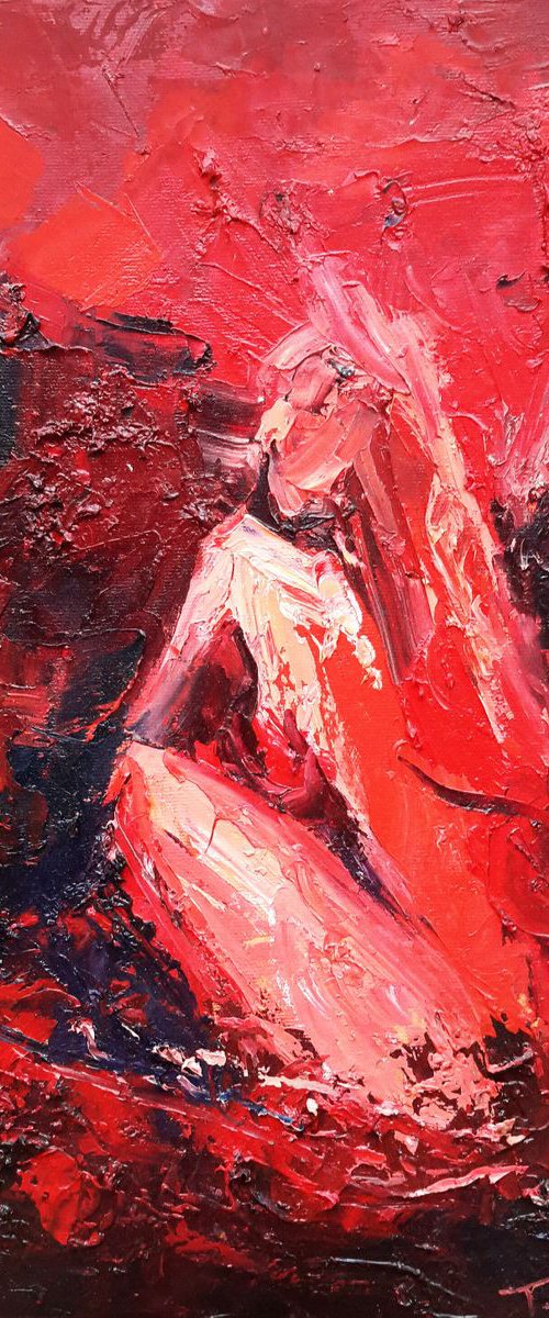 She   30x40cm by Tigran Mamikonyan