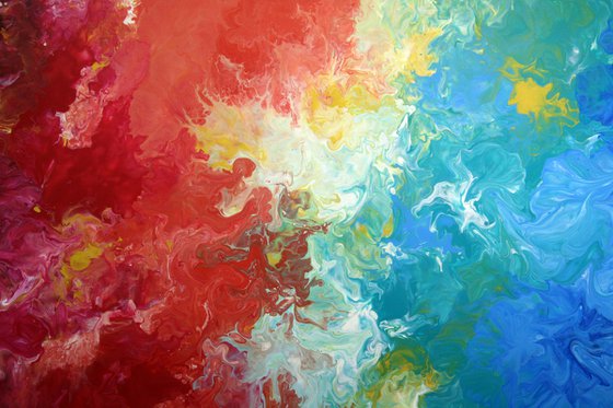 My Fantasies - Extra Large Abstract Painting