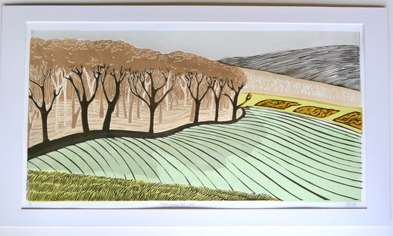 Trees within the wall
