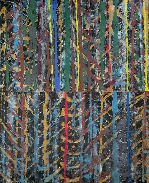 Memory of branches /25 by Kristina Markauskaite