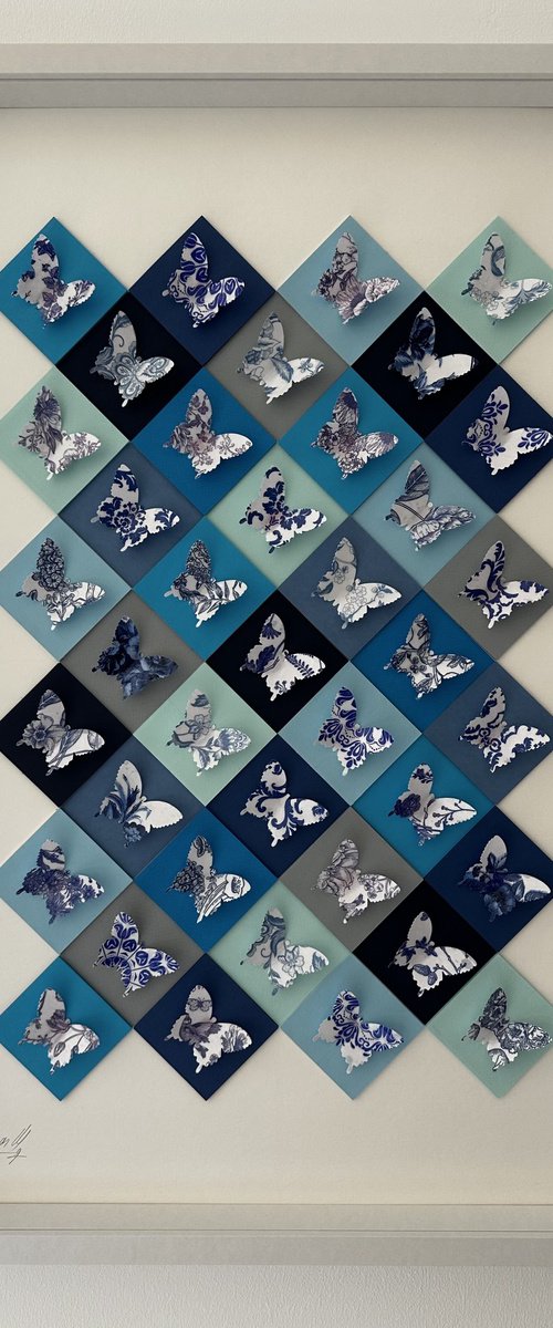 Blue Fly - My First Tile by Hernan Reinoso