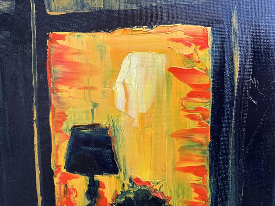 Warm window in the night