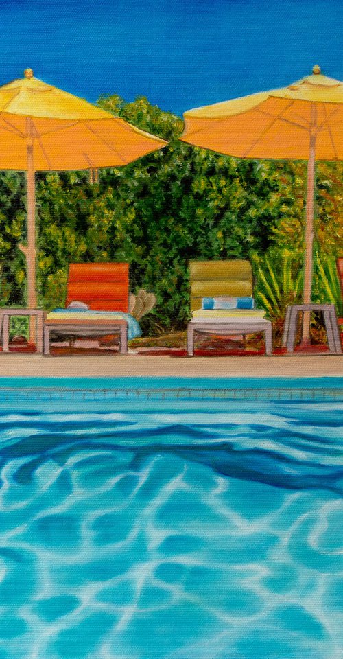 SUMMER POOL by Vera Melnyk