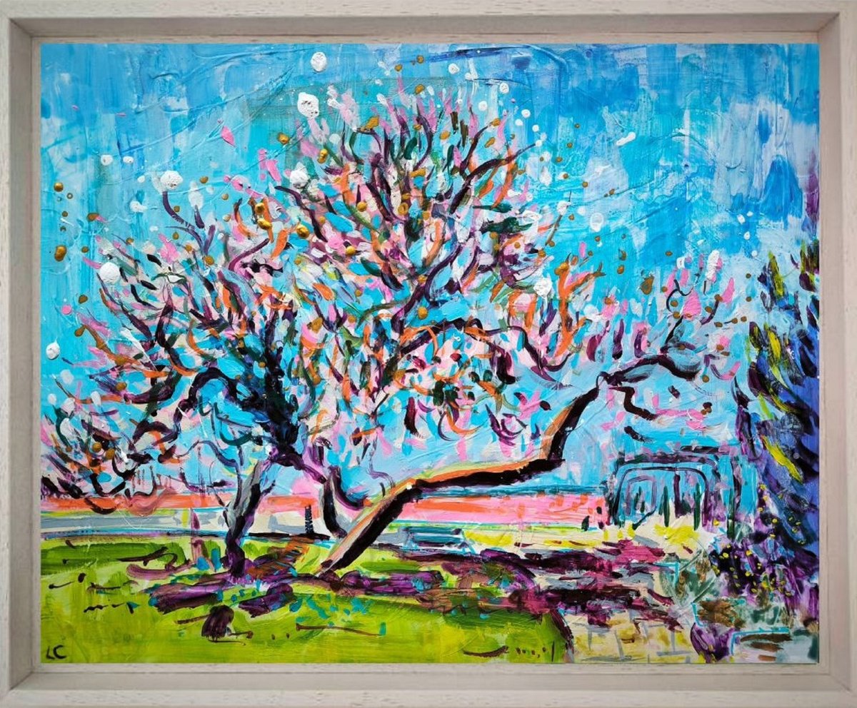 Perfect Day, Early Spring By Linda Clerget, 22 X 18, Artwork For Sale On Artfinder
