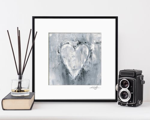 A Beautiful Heart 2 - Abstract Painting by Kathy Morton Stanion by Kathy Morton Stanion
