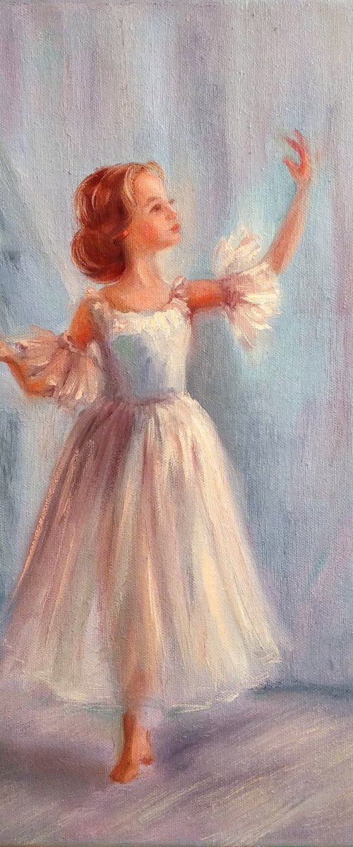 Little Ballerina Baby girl by Anastasia Art Line