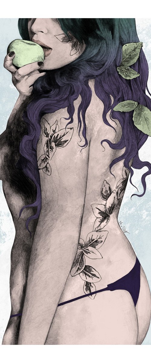 Koi No Yokan pop art by Marco Paludet