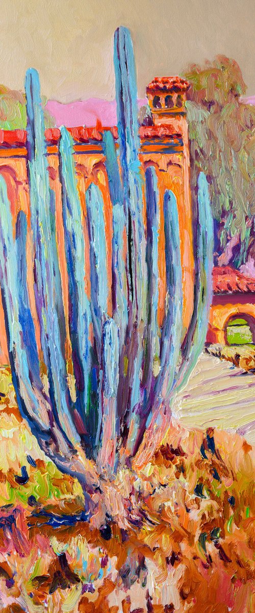 The Blue Cactus by Suren Nersisyan