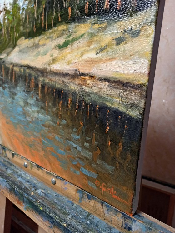 A summer day by the river