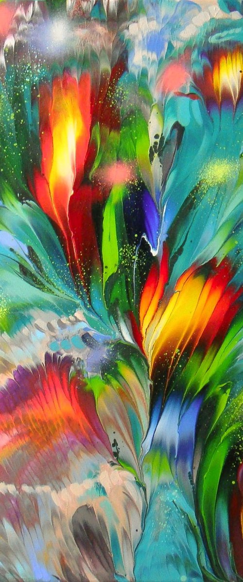 Emerald Flow by Irini Karpikioti