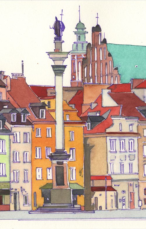 Colors of Warsaw by Daria Maier