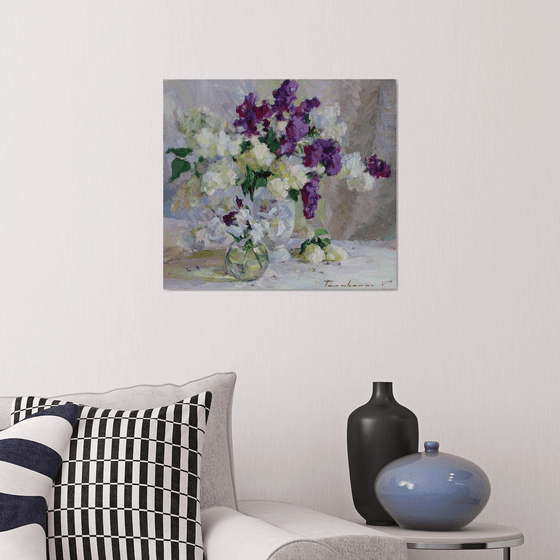 Still life with lilacs