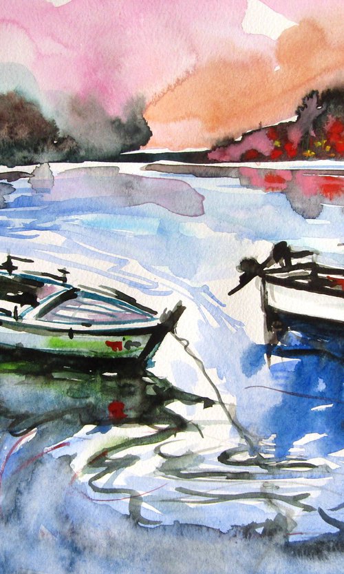 Boats VI by Kovács Anna Brigitta