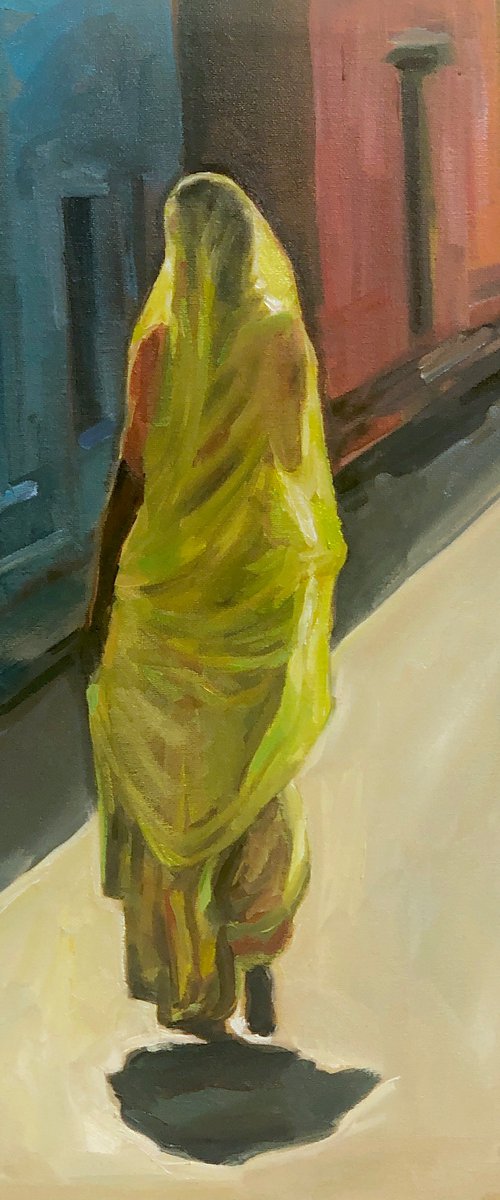 Woman in Green by Arun Prem