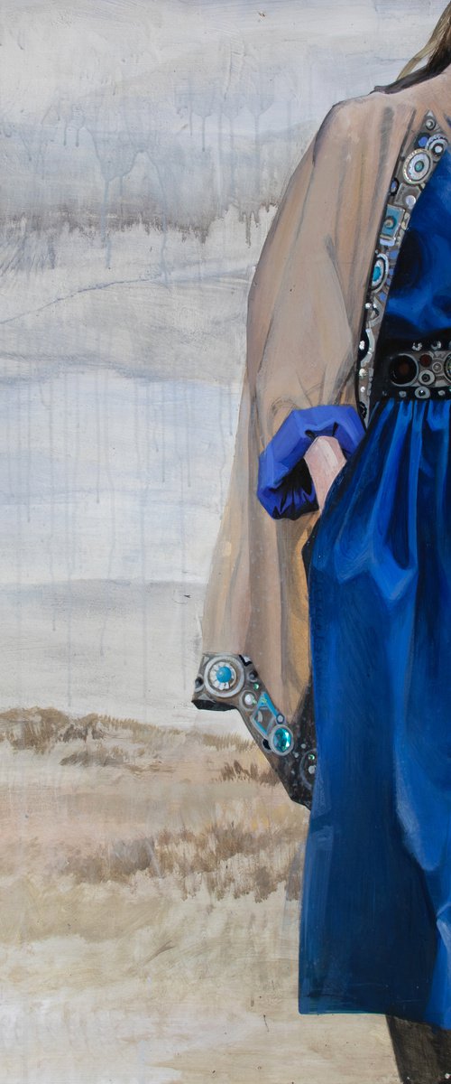 Blue Dress by Hannah Barlag