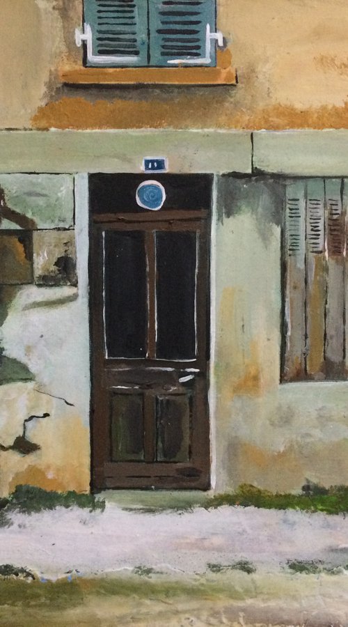 France, the Door and the Abandoned House by Andrew  Reid Wildman