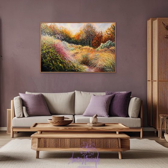 Breathe & Connect- Autumn Garden Landscape