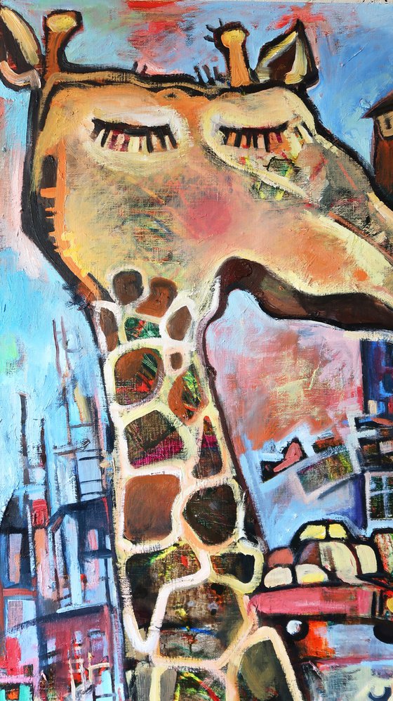 Dreams of the city Giraffe.