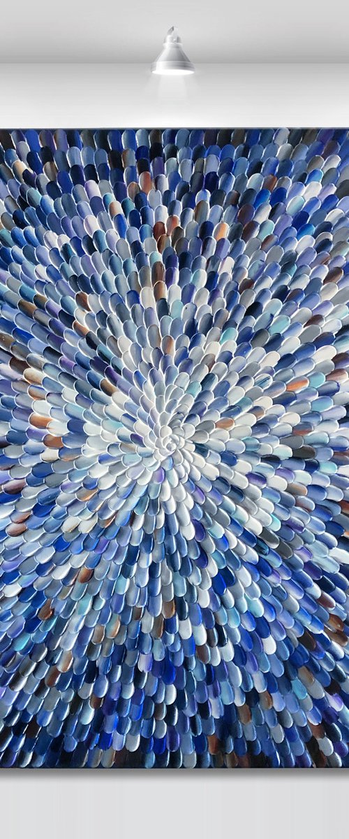 ‘Nix regina XX' - 42x42" by Tatiana Georgieva