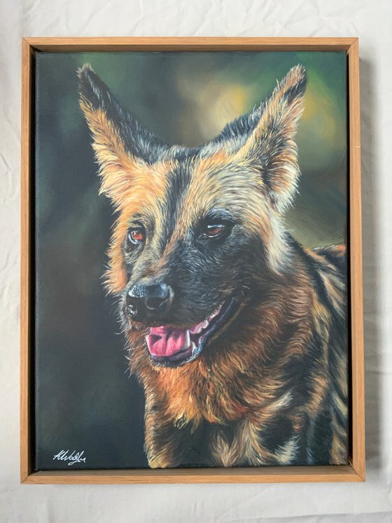 The painted dog