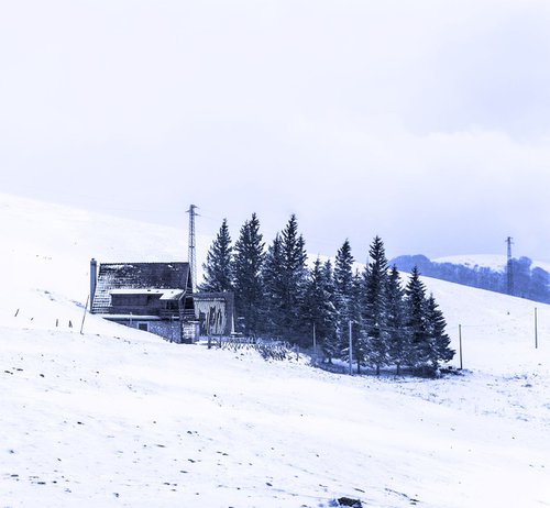 Little House on the Mountain by Chiara Vignudelli