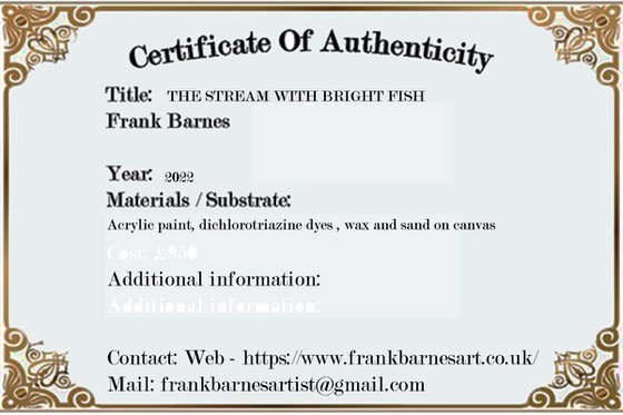 THE STREAM WITH BRIGHT FISH