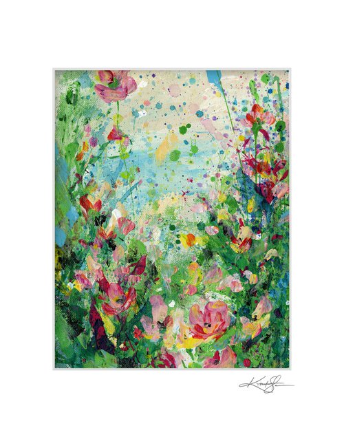 Meadow Song 62 - Flower Painting by Kathy Morton Stanion by Kathy Morton Stanion