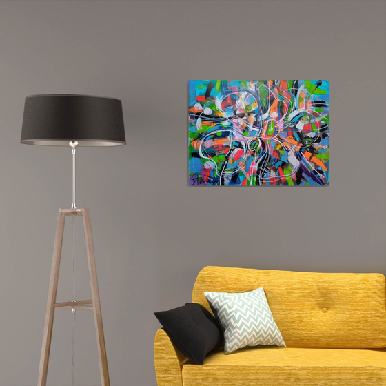 Floral abstraction-I