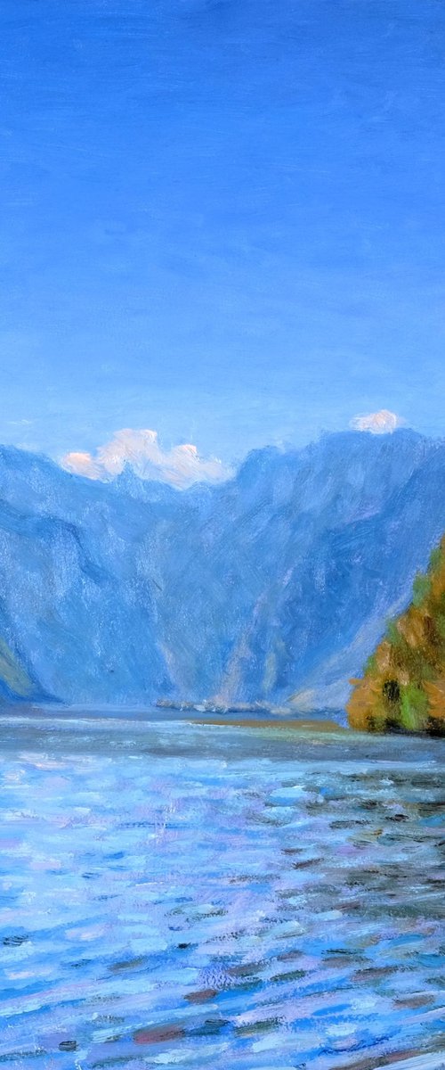 On Lake Königssee (Bavaria) by Richard Mierniczak