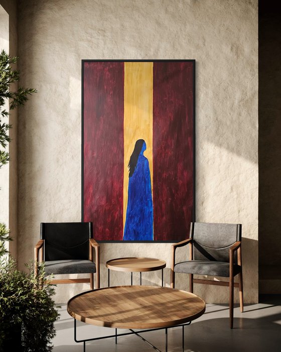A shaft of light
