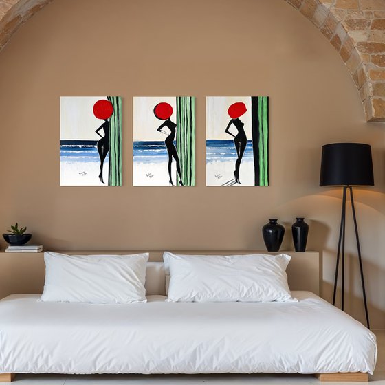 Triptych: Muses’ Sea Escape