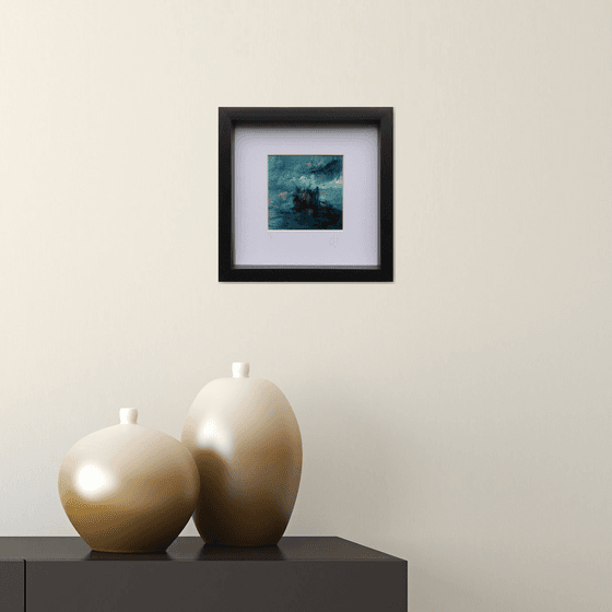 Edit 12 - Small, exclusive framed painting