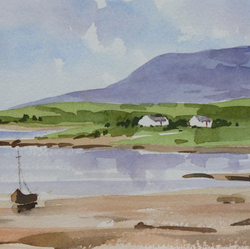 view of Muckish Mountain by Maire Flanagan