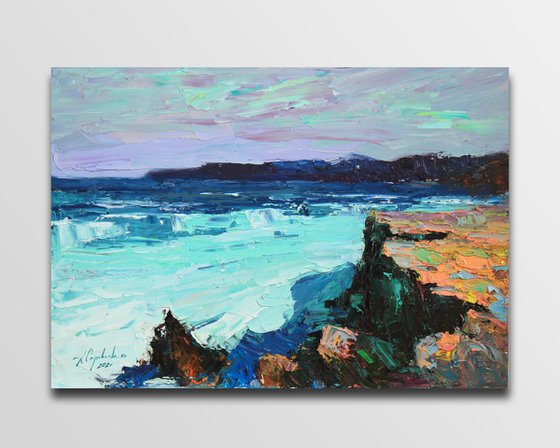 Turquoise. Beyond the Shore