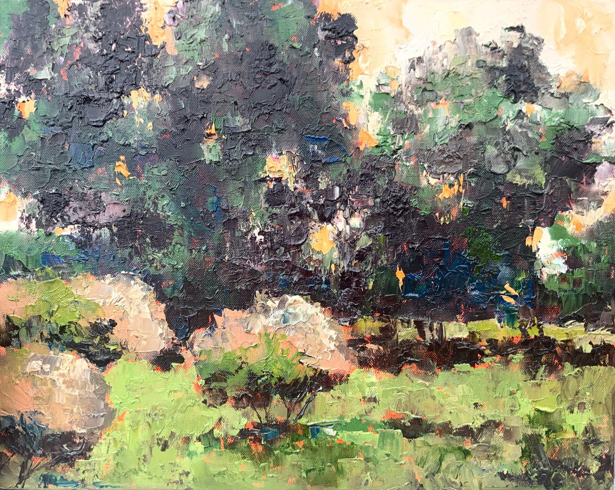 Light Trough Foliage By Alexandra Jagoda (Ovcharenko), 20 X 16, Artwork For Sale On Artfinder