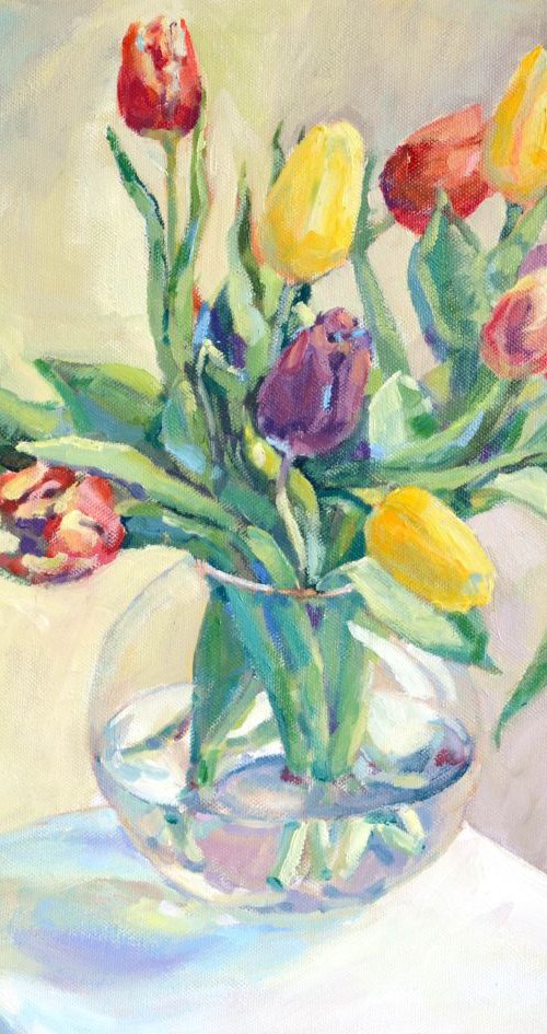 Tulips by Irina Ushakova