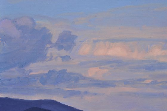 Evening Clouds over the Suc de Jalore