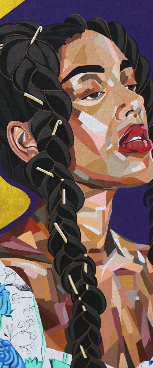 Black Rapunzel by Mikéla Henry-Lowe