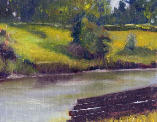 River Bladnoch by Elizabeth B. Tucker