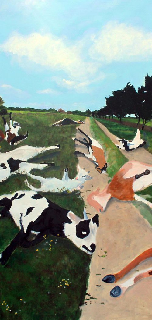 Muckensterns Fainting Goats by Ken Vrana