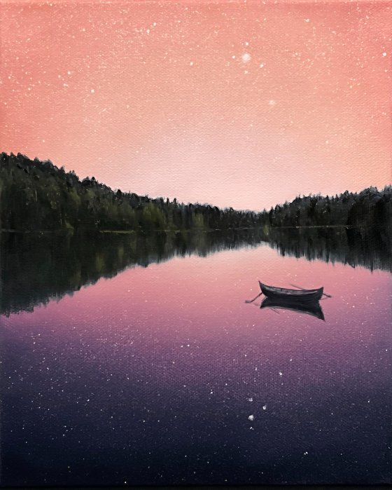 Serene Lake. Landscape