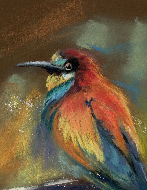 Bee Eater  (pastel)