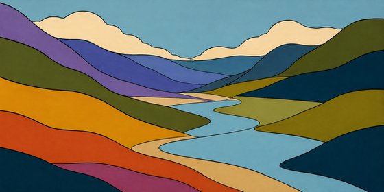 Flowing Landscape #35